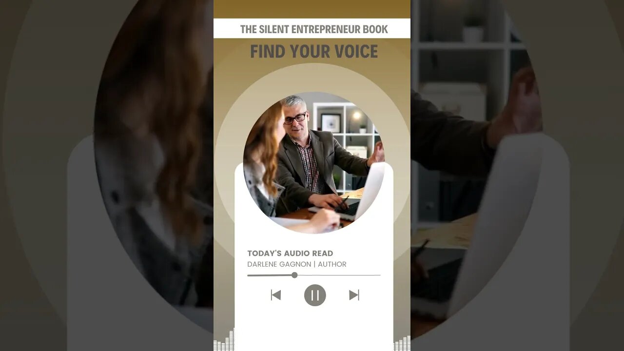 The Silent Entrepreneur - Find Your Voice #shorts