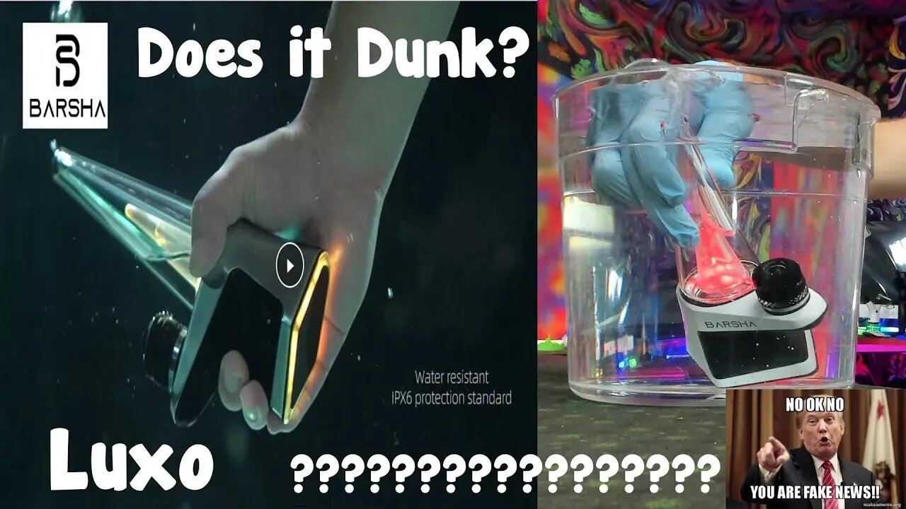 Barsha Luxo PROOF of WaterProof Here's The Unbox Testing!