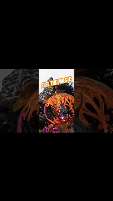 Cinderella float in front of the Matterhorn #disneyland #magichappens #cinderella #princess #parade