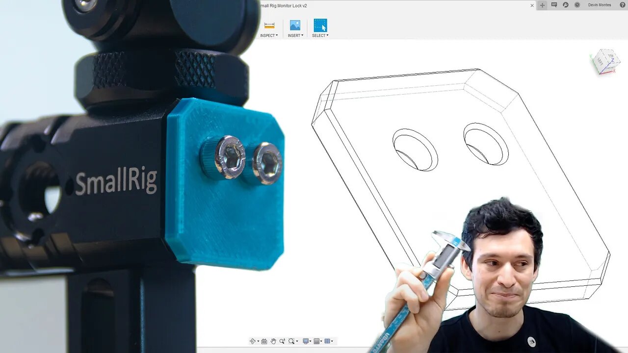 Designing a Simple Part in Fusion 360 Full Walkthrough