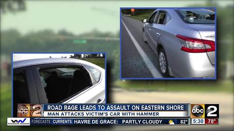 Road rage leads to attack on Eastern Shore