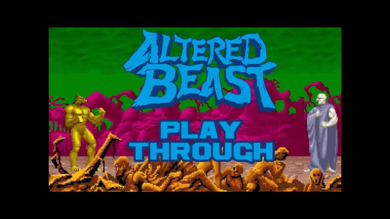 🎃 Altered Beast - Arcade Playthrough 🎃 😎Benjamillion