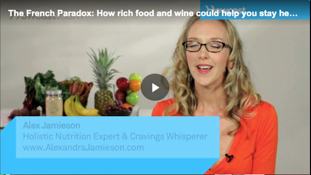 how rich food and wine could help you stay healthy