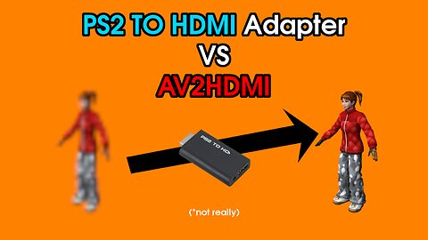 Cheap PlayStation 2 HDMI solution with comparison | PS2 TO HDMI vs. AV2HDMI