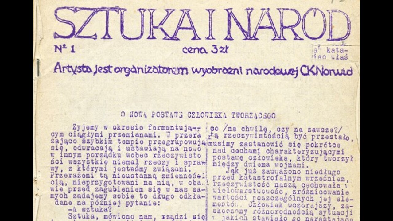 Historia polskiego nacjonalizmu: "Sztuka i Naród"