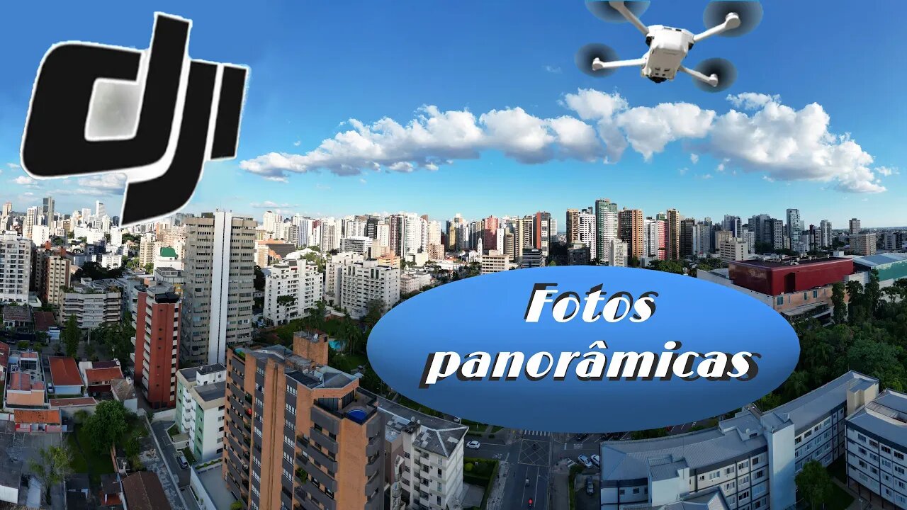 Drone DJI Mini 3 Pro - Fotos Panorâmicas