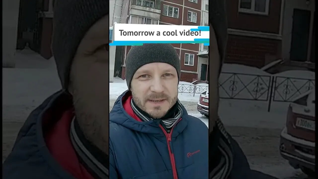 A cool family video from Siberia Russia will soon appear on my channel