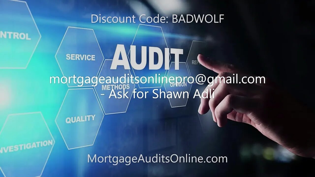 Mortgage Audits Online Update 3: I got my "REPORTS" to fight the Bank Fraud!