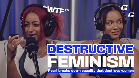 Pearl Explains “Destructive Feminism” 😳 *Feminist goes quiet* #justpearlythings #sneako #jwaller