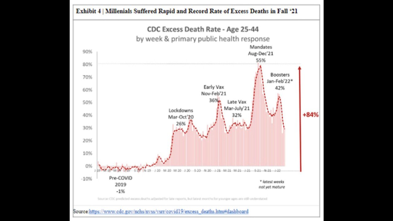 Smoking Gun: The Rate of Change of Millennial Deaths Points Directly to the Vaccines - Edward Dowd