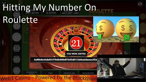 Web3 Roulette. Winning With My Number!