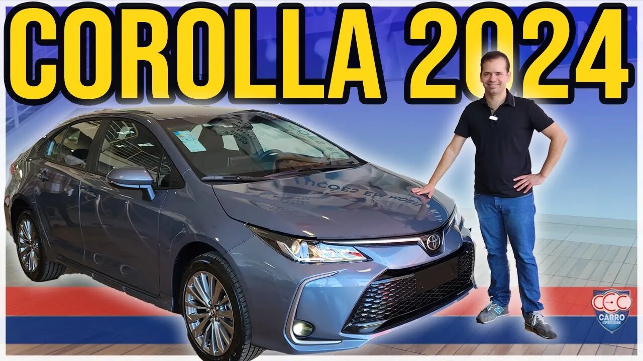 NOVO TOYOTA COROLLA 2024: saiba o que mudou no LÍDER