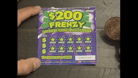 CALOTTERY $2 $200 FRENZY