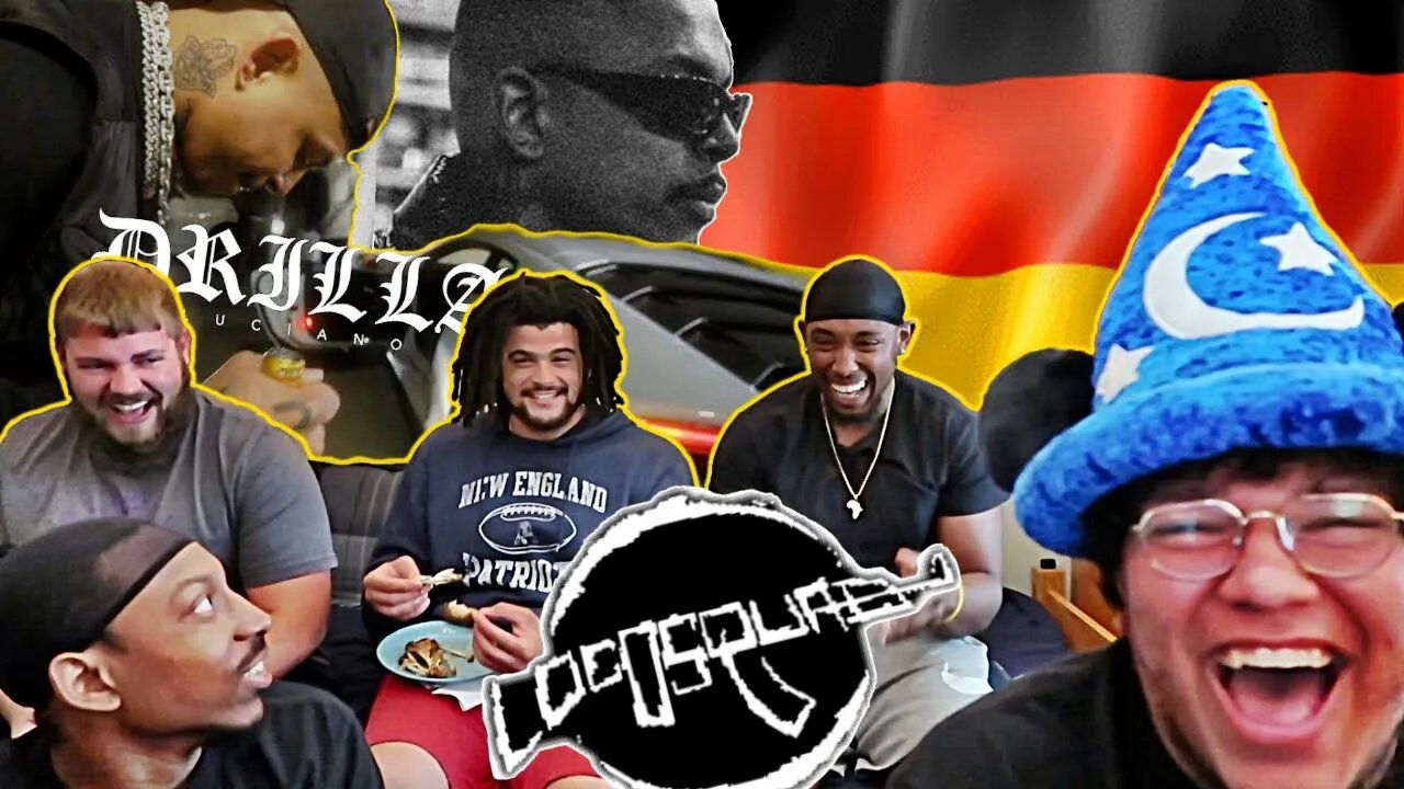 AMERICANS REACT TO GERMAN RAP | Ft. LUCIANO - DRILLA