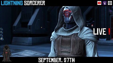 Star Wars the Old Republic | Lightning Sorcerer on the Star Forge Server