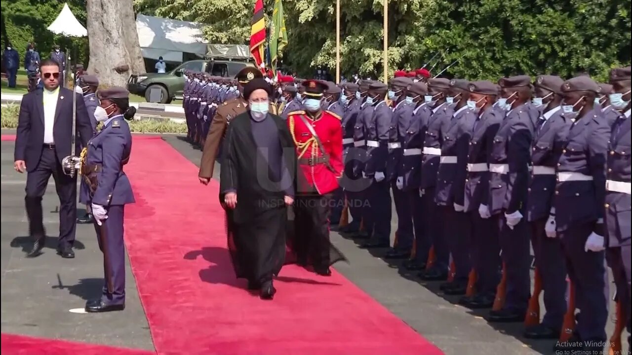 Iran President's official visit to Uganda Ends: He now heads to Zimbabwe