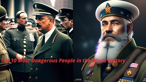 Top 10 Most Dangerous People in the World History