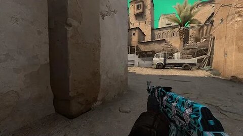 AK-47 3K on Dust 2