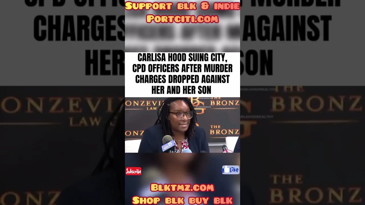 Carlisa Hood and her son are suing the City of Chicago and the Police department! 👏