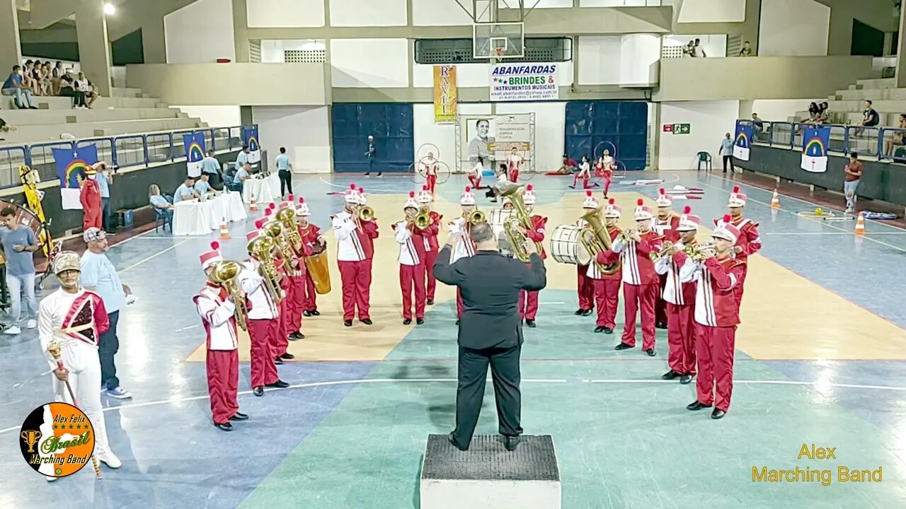 BANDA MARCIAL SIMÃO AMORIM DURANDO 2022 NA SEMIFINAL DA COPA PERNAMBUCANA DE BANDAS E FANFARRAS 2022