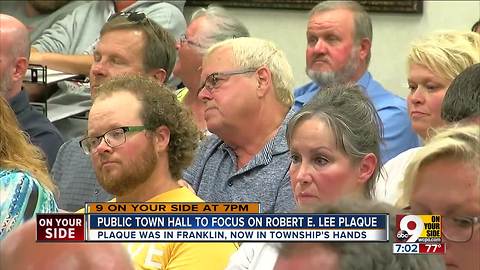 Public town hall to focus on Robert E. Lee plaque