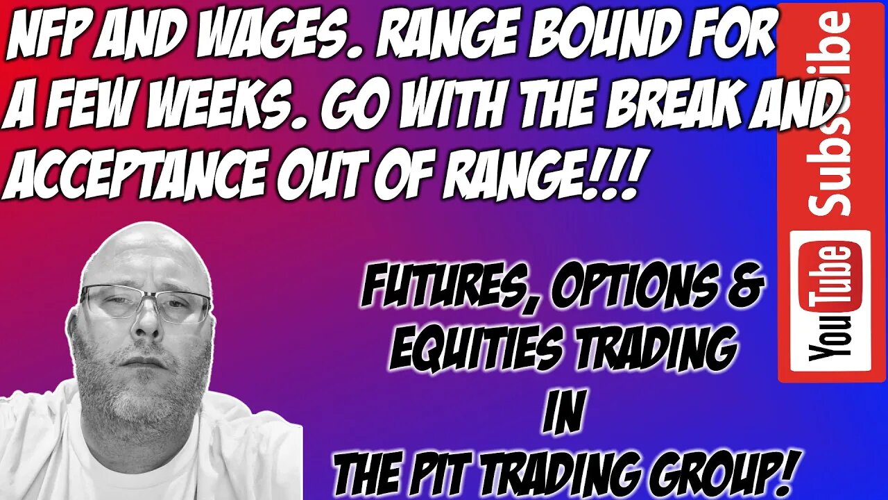 NFP and Wages - Will We Break Range Today - The Pit Futures Trading