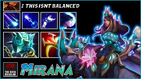 How to TEAR the ENEMY with Mirana - Dota 2
