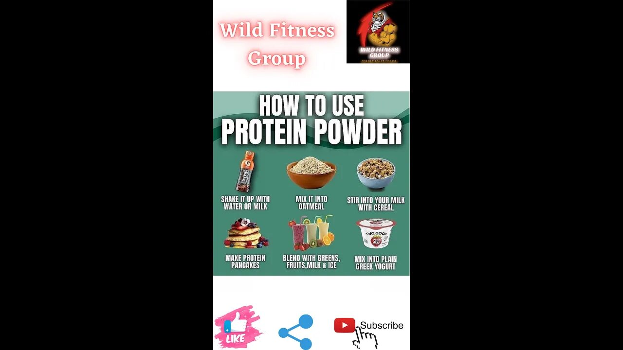 🔥How to use protein powder🔥#fitness🔥#wildfitnessgroup🔥#shorts🔥