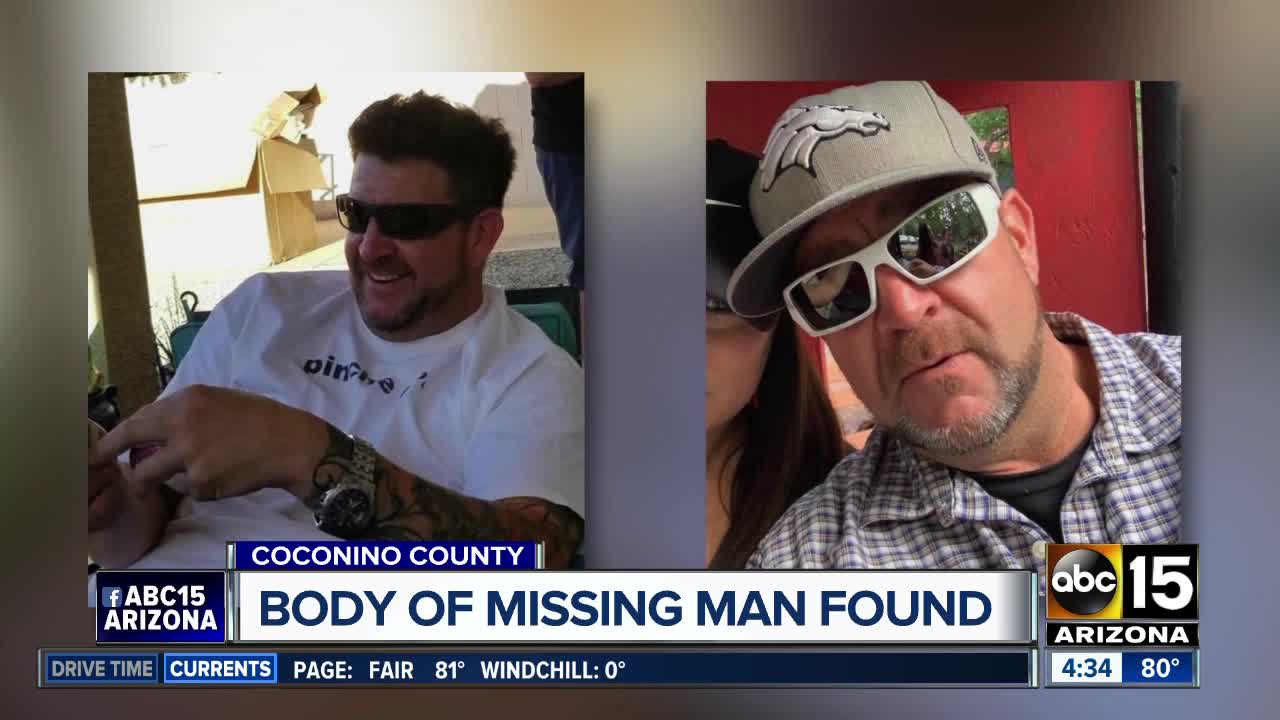 Man missing from New Mexico found dead in Arizona