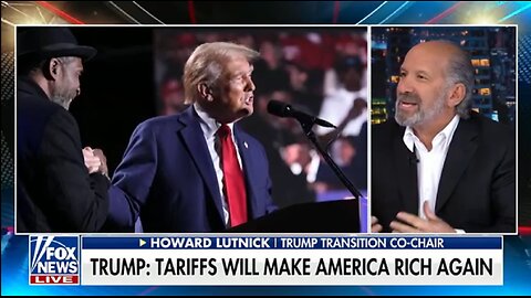 TRUMP - TARIFFS WILL MAKE AMERICA RICH AGAIN