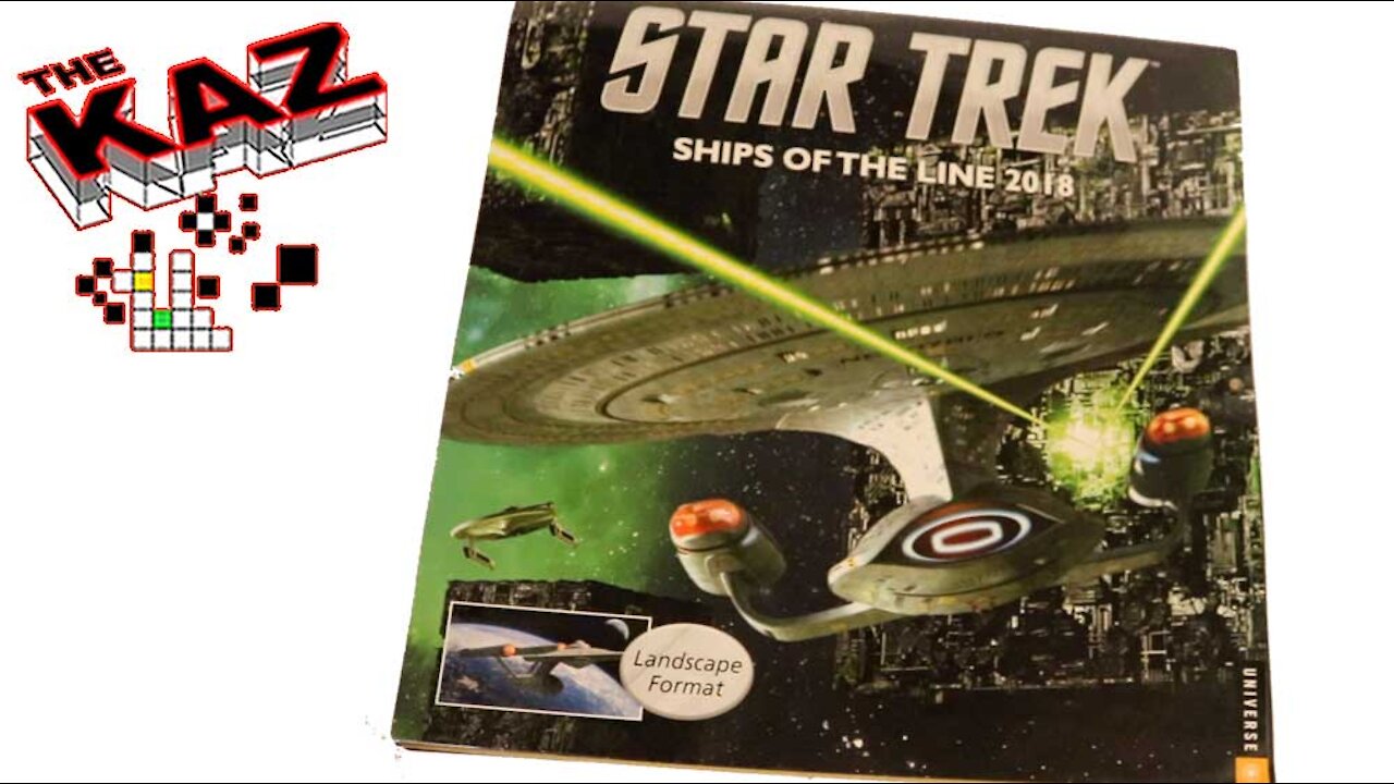 2018 Star Trek Ships of the Line Calendar