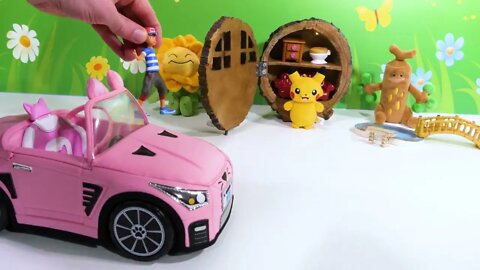 Pokemon get a New House Toy Learning Video! Reading Video for Kids =)