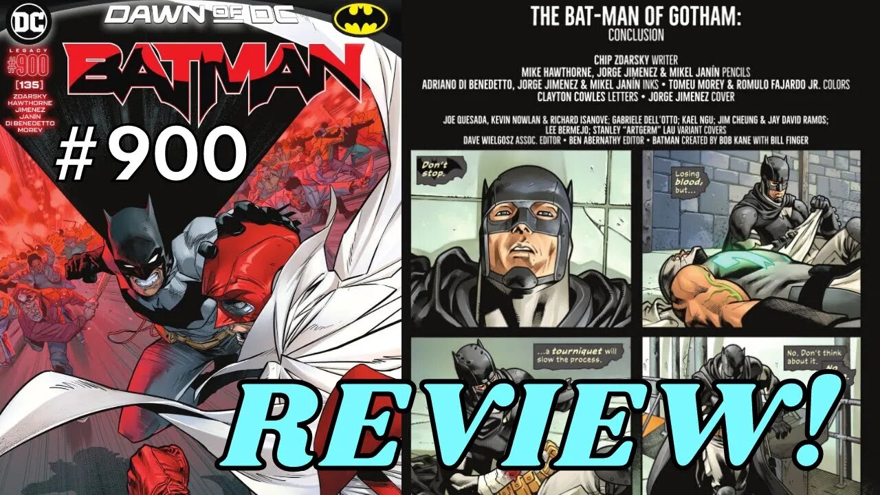 Batman #135 Legacy #900 REVIEW | The Bat-Man of Gotham CONCLUSION