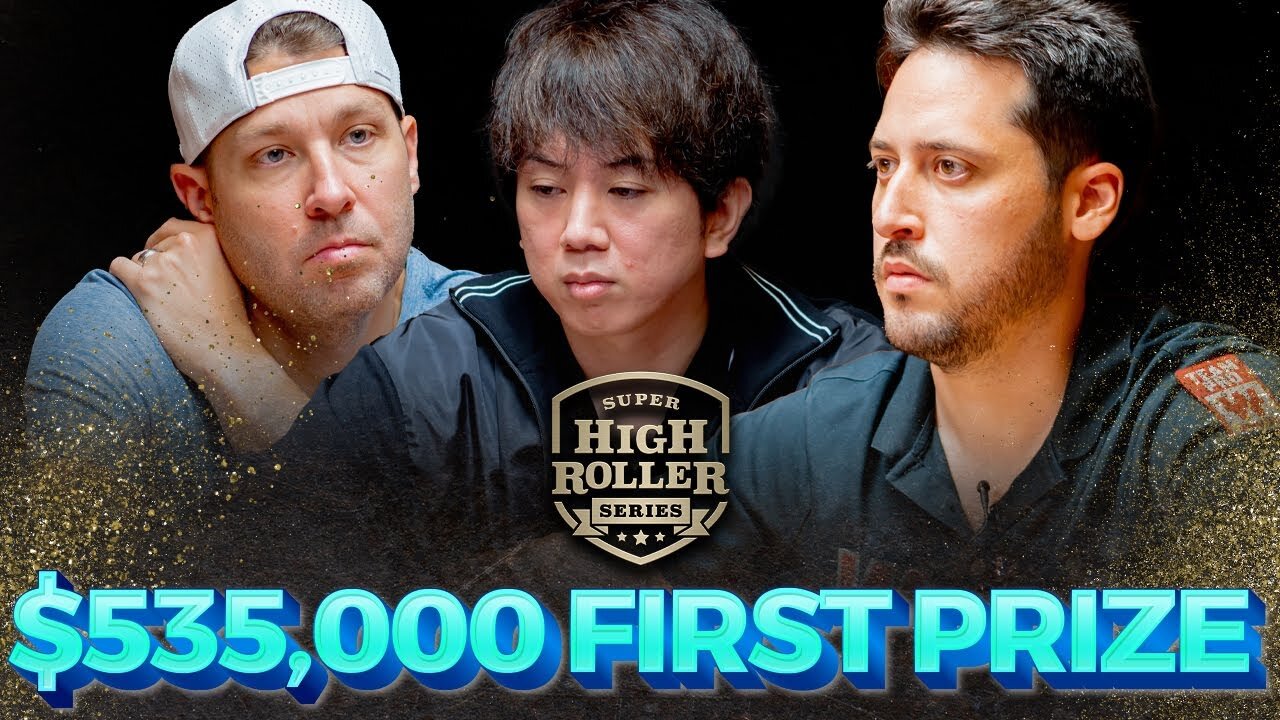 Jeremy Ausmus, Masashi Oya & Adrian Mateos Battle for $535,000 at the Super High Roller Series