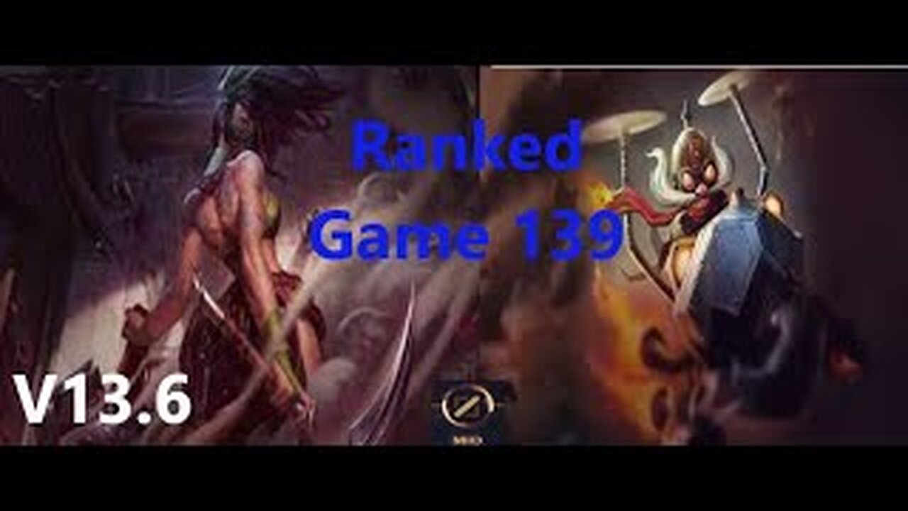 Ranked Game 139 Akali Vs Corki Mid League Of Legends V13.6