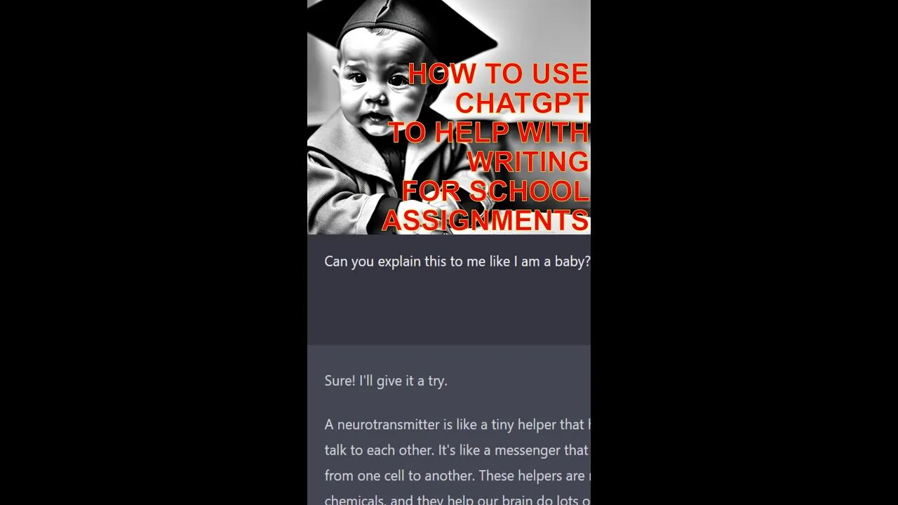 #How to use #chatgpt to #help #write for #school