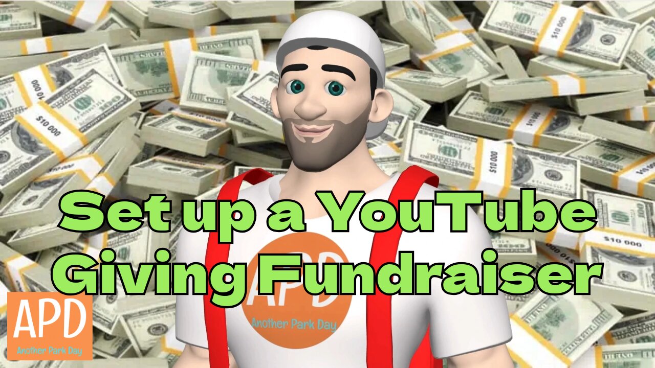 Set up a YouTube Giving Fundraiser