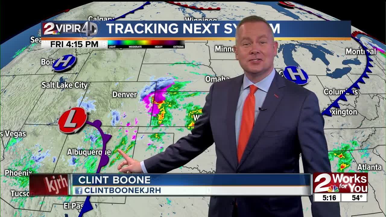 Friday night weather