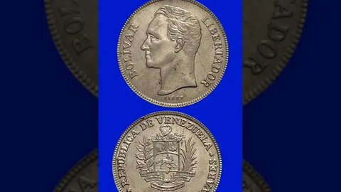 VENEZUELA 5 BOLIVARES 1977.#shorts @COINNOTESZ #venezuela