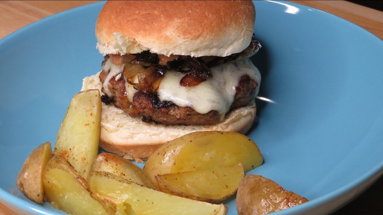 White Cheddar Wonderburgers from Hello Fresh!