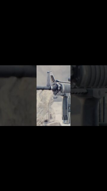 AR/M4 render in a desert terrain. You will only be able own a 3D asset like this one day. #metaverse