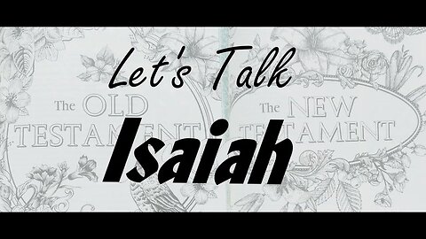 "Let them make peace with ME." (Isaiah 27:4b-5)