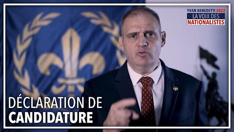 Yvan BENEDETTI - Candidature Présidentielle 2022