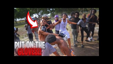 LAST TO GET KNOCKED OUT EXTREME BOXING MATCH ! 🥊 (THINGS GOT HEATED 🩸)