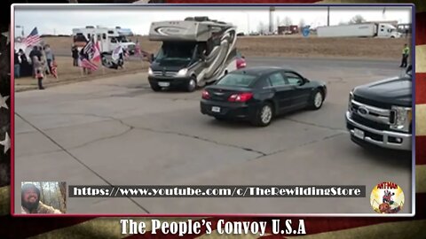 Peoples Convoy Time Lapse 28th Feb