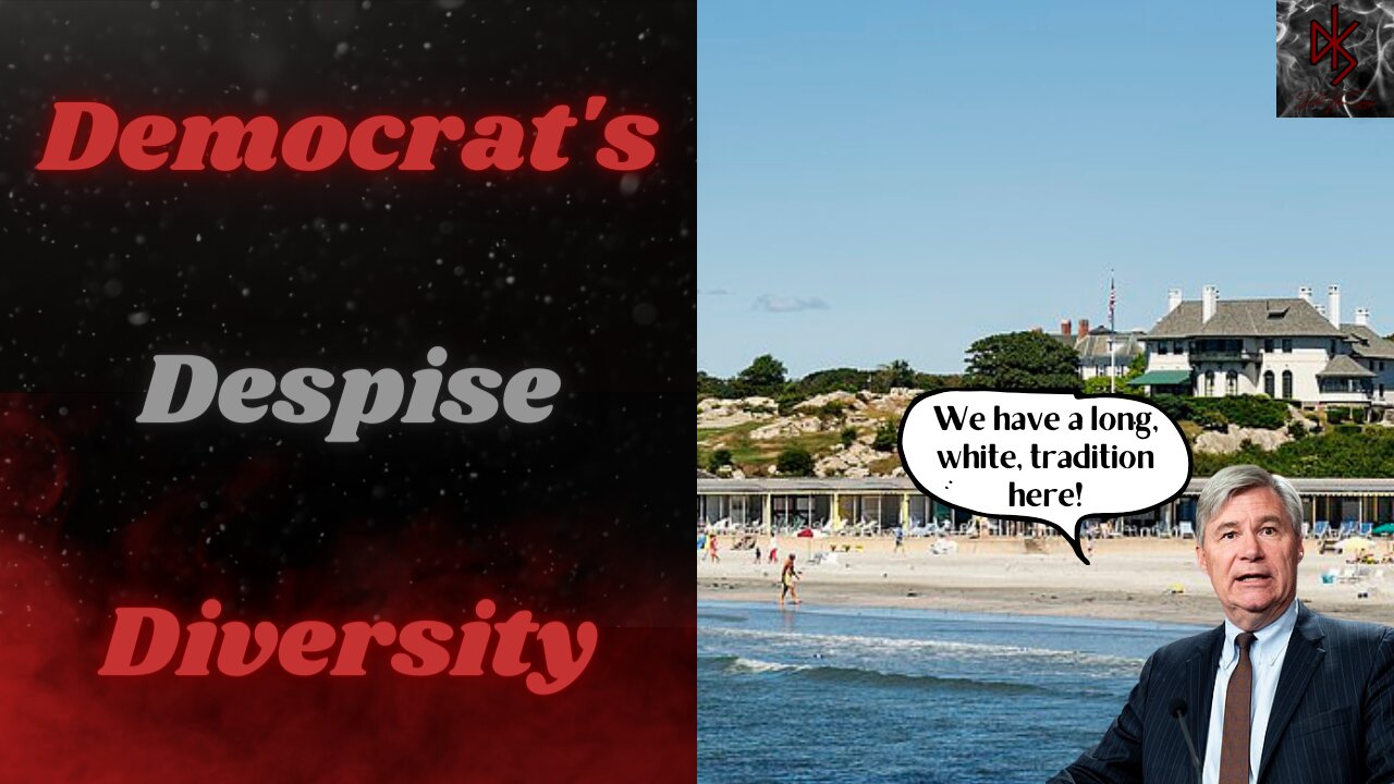 Democrat Senator Whitehouse Defends His All-White Club Hilariously as "Tradition"
