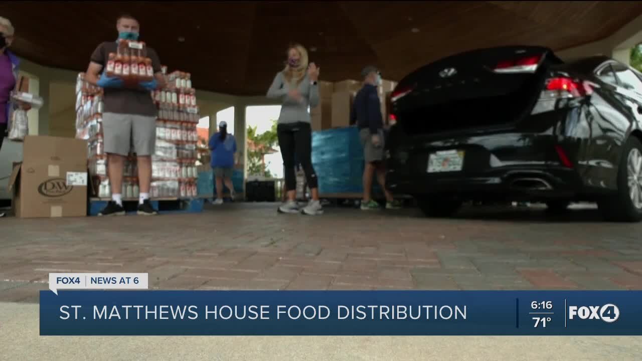 St. Matthew's House continues food distribution