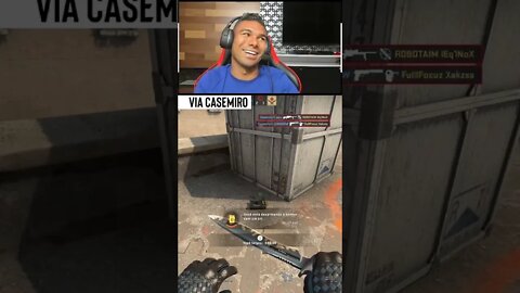 CASEMIRO PULANDO NO SCOPE GOD CLUTCH #csgo #csgohighlights