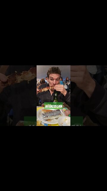 Vegan Cheetah Spotted Eating Chicken #vegan #greek #funny