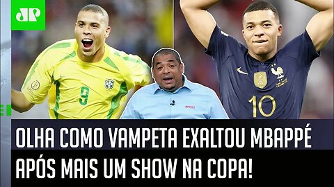 "Eu VI o Ronaldo jovem! E o Mbappé pra mim..." OLHA o que Vampeta FALOU após França 3 x 1 Polônia!